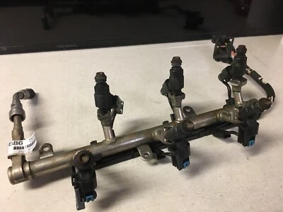 Cadillac SRX 2004 3,6 L OEM arnés de riel de combustible con inyectores. Envío gratis Foto 1 de 4