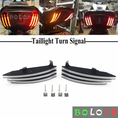 LED Running Turn Signal Taillight For Ducati Diavel 2011-2018 959 Panigale 2019 - Image 1 of 4
