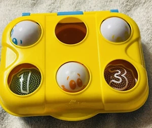 Bright Starts Put ‘n Shake Eggs 52125, Colors, Counting & Fine Motor Skills Work - Picture 1 of 3