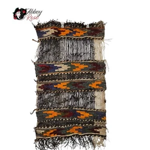 Antique Wall Decorative Handmade Kilim Hanging Rug Home Decor Tapestry 29x54" - Picture 1 of 14