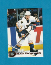 1998-99 Pacific RED parallel # 361 Blair Atcheynum NASHVILLE PREDATORS