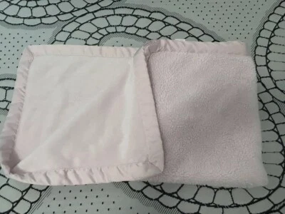 Manta de felpa rosa bebé Koala borde satinado Sherpa calidad cálida 39x28 Foto 1 de 4