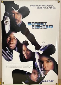 STREET FIGHTER DS ROLLED ORIGINAL ONE SHEET MOVIE POSTER CAPCOM (2009) - Picture 1 of 1