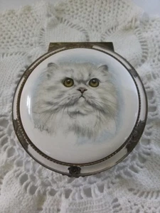 Vintage Cat Music Trinket Box L. Derick Brown Japan - Picture 1 of 4