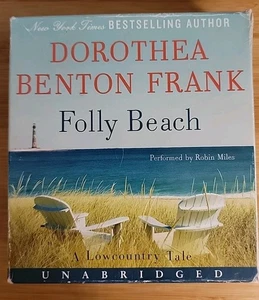 Folly Beach Audiobook A Lowcountry Tale By Frank, Dorothea Benton, 10 CDs 12 Hr - Picture 1 of 2