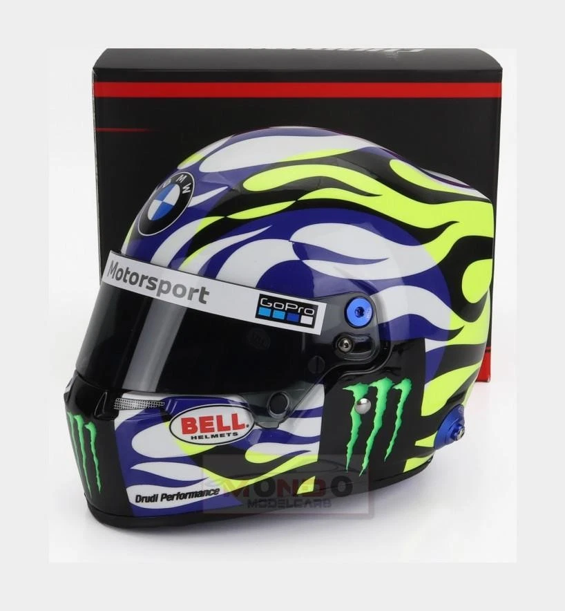 1:2 MINI HELMET Bell Casco Valentino Rossi Bmw M4 Gt3 Wrt 2023 MH4100336 - Immagine 1 di 2