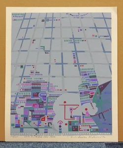 RISABURO KIMURA "57ST 5th Ave NEW YORK"ORIG.SERIGRAPH SIGNED and NUMBERED152/200 - Bild 1 von 5