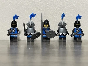 5 Lego Black Falcon Knight Minifigure - Picture 1 of 4