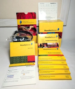 Rosetta Stone Italienisch Level 1-5 Version 3 Italiano Sprache CD Set Windows Mac - Bild 1 von 6