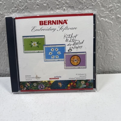 Bernina Embroidery Software CD - Version 4 - Image 1 of 3