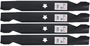 4 Rotary® 6124 Mower Blades for AYP® Craftsman® Husqvarna® Poulan® 38" Deck - Picture 1 of 6