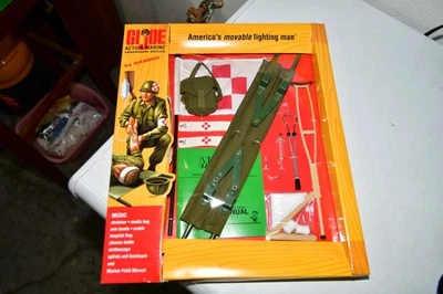 1964 G.I. Joe Reproducción 40 Aniversario Marina (2004) MEDIC Camilla y Acc Foto 1 de 3