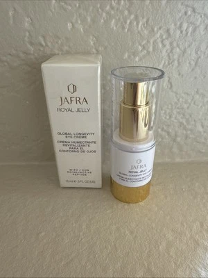 New Sealed Jafra Royal Jelly  Longevity Eye Crème 0.5 Fl Oz - Image 1 of 4