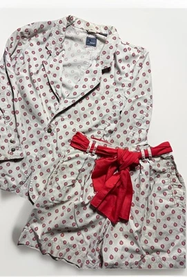 Vintage 90’s Liz Wear Button Jacket & Shorts Matching Set 10P Paisley Print - Image 1 of 4