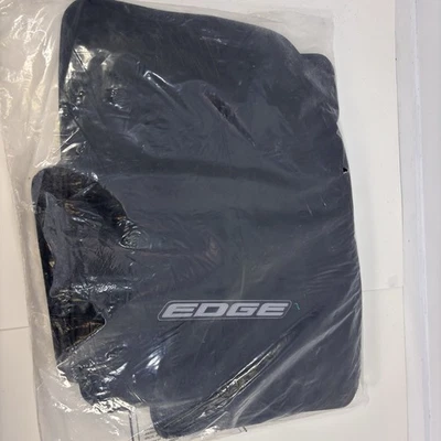 Ford Edge Sport logo 2015 - 2019 black OEM Carpet Floor Mats Set of 4 MQ1F0158AA - Image 1 of 4