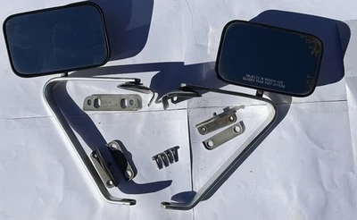 Conjunto de espelhos retrovisores laterais Ford F150 F250 Bronco fabricante de equipamento original 80-96  - Imagem 1 de 4