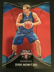2016-17 Panini Totally Certified Red 85 Dirk Nowitzki ed/199