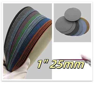 Nassschleifscheiben Klett Schleifpapier 800-10000 Körnung Schleifen & Polieren 1" 25 mm - Bild 1 von 14