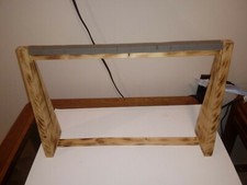 Wooden Jewelry Display Holder Stand Pendulum Hanger Rack Display Stand Showcase