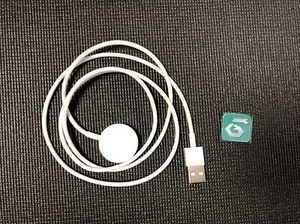 Apple Watch Magnetic Charger USB-A 1M White/White A1768 Genuine OEM USED Grade A - Picture 1 of 4