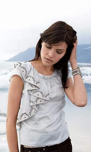 0 Anthropologie Leifsdottir "Fanned Flames Blouse" Top 178 $  - Bild 1 von 6