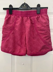 Columbia Women's Pink Omni-Shade Sun Protection Beach Athleisure Shorts - Size L - Picture 1 of 2