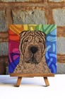 Shar Pei Ceramic Coaster Tile