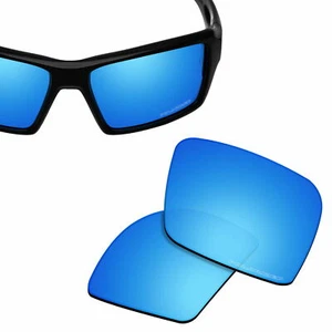 HPO Anti-Salt Water Replacement Lenses for-OAKLEY Eyepatch 2 -Ice Blue Polarized - Picture 1 of 6