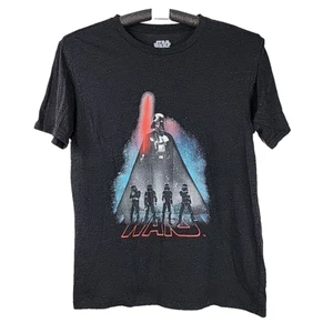 Star Wars Men's Darth Vader Light Sabre T-Shirt Size XL Black Short Sleeve - Picture 1 of 7