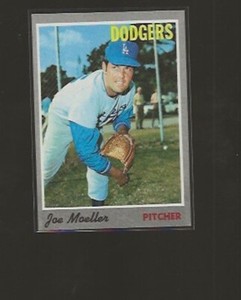 1970 TOPPS JOE MOELLER #97 NRMT HIGH GRADE SHARP CARD