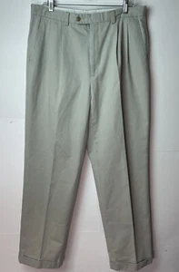LRL Lauren Ralph Lauren Anzughose Herren Gr. 34 x 32 (33 x 30) Plissee grau - Bild 1 von 8