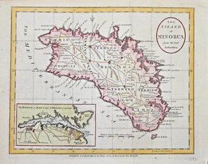 MENORCA - LA ISLA DE MENORCA PARA S. A. CUMBERLEDGE, LONDRES 1781 - Imagen 1 de 1
