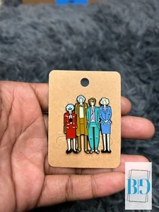 Golden Girls Emaille Pin Dorothy Blanche Rose Sophia Silhouette Anstecknadel TV Show - Bild 1 von 2
