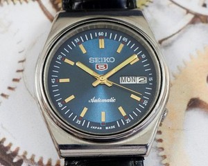 Las mejores ofertas en Relojes de pulsera de cuero sintético para hombre  Seiko | eBay