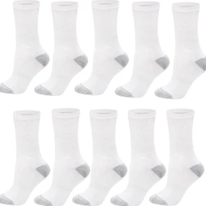 5 Pairs Sports Cotton Socks Mens,Breathable Crew Socks Outdoor Athletic Training - Picture 1 of 7