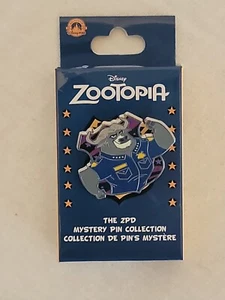 Disney Parks 2022 Zootopia ZPD Mystery Pin Chief Bogo NEW - Picture 1 of 4