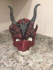 2004 Disguise Inc. Half Face Halloween Devil Skull Horror Mask Demon Beast