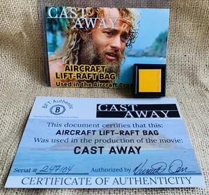 Cast Away Original Movie Prop Aircraft Lift Bag Tom Hanks - Picture 1 of 12