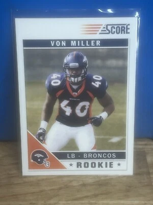 2011 Score #400 Von Miller RC Rookie - Denver Broncos - Image 1 of 2