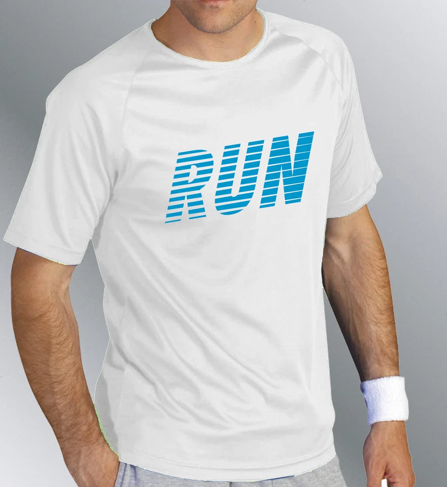 Camiseta Deportiva RUN M L XL Hombre Running Jogging Footing Poliéster - Imagen 1 de 1