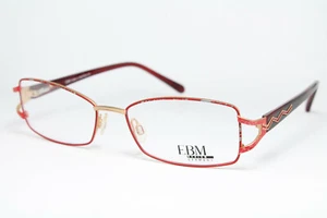 EBM Germany 1393-RO Original Brille Eyeglasses Occhiali Bril Rot Red Vintage - Imagen 1 de 6
