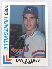 1989 Huntsville Stars-Southern League-BEST Baseball Card-David Veres