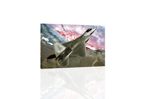 "F-22 Raptor" Canvas or Print Wall Art