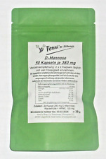 D-Mannose 90 vegane Kapseln je 380 mg; Hergestellt in Deutschland;
