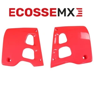 Honda CR125 1991-1992 UFO Radiator Scoops Fushia Red  2625 067 EVO - Picture 1 of 7