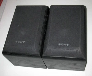 Par de altavoces de estantería de madera negra SONY SS-B1000 8 ohmios 120 vatios 120 W probados - Imagen 1 de 15