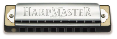 Armónica diatónica Suzuki Harpmaster MR-200 10 agujeros en sib - Bb nueva Foto 1 de 4