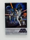 Star Wars Vintage Plakat filmowy Lodówka / Magnes szafki