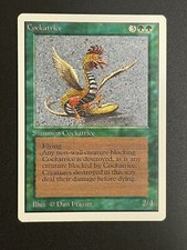 Cockatrice NM / VLP Unlimited / 2nd Edition Magic the Gathering MTG Rare EDH