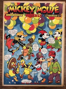 Complete Journal Revue MICKEY MOUSE WEEKLY Vol. 2 Nr. 49 January 9th  1937 - Picture 1 of 7